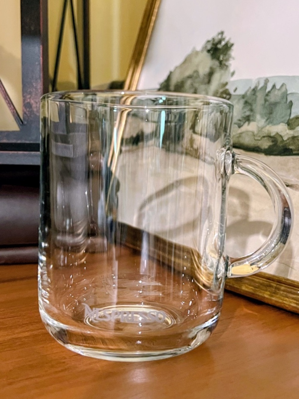 Nespresso Creations Clear Glass Coffee Mug